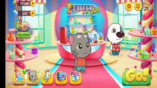 Talking Tom Candy Run Super Tom vs Roy Raccoon Gameplay Android ios