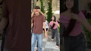 Who kissed my cheek? #funny #funny #magicperformance