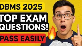 Top DBMS Important Questions for Semester Exam 2025|Pass with High Marks! #dbms#knowledgegate#study