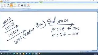 MCSA / MCSE Day 1 in Nepali Class by Prof.Okhrabo Suryaa