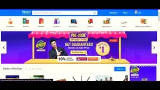 Flipkart PRE-BOOK Deal. Book Product with Rs 1.