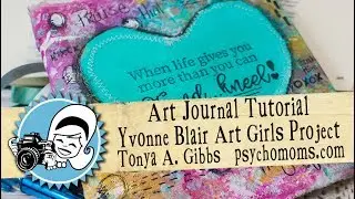 Mixed Media Altered Journal - Prayer Journal