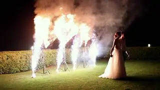 🔥 Малък Огнен Надпис от Огнено Шоу Дивинитас 🔥