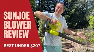 Sunjoe Blower Review - Best Garden Blower Under $20?