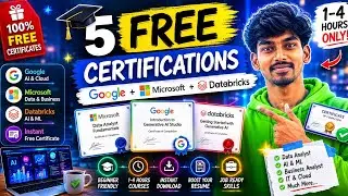FREE Certifications That Can BOOST Your Resume in 2025 💼