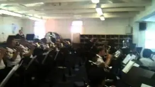 Band rehearse in the Band Room8