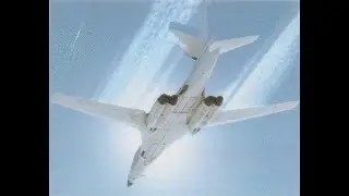 Russian Mig-31 and SU-33 intercept American B1 Bombers