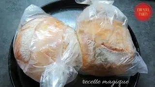 🔴du pain comme chez le boulanger (recette magique 🤩)