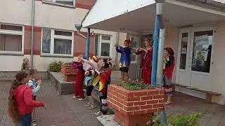 ГоРоД МеЧты-2019, "Этап смеха и веселья", танец "Будет светло" на танцевальной зарядке (фрагмент)