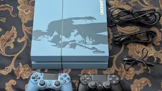 Sony PlayStation 4 PS4 Uncharted 4: Limited Edition 500GB Blue Console Bundle Testing