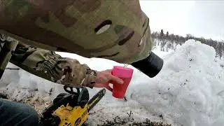Спугнул медведя или он меня...ДЕНЬ ПОБЕДЫ ! как я провел 9 мая.. форель на удочку..на природе...
