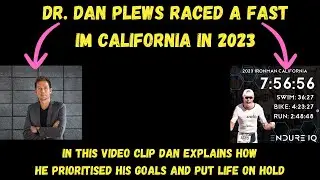 Dan Plews priorities