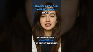 How To Translate Your WordPress Navigation Menu Fast & Easy 