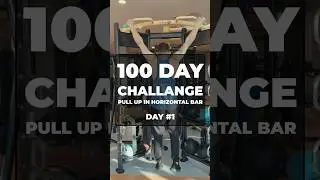 #challenge  100 дней на турнике | день 1 🚀 #short