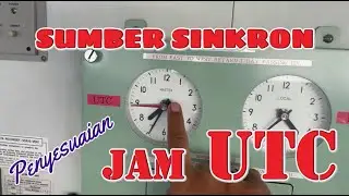 Sumber Sinkron Penyesuaian Jam UTC di atas Kapal