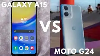 SAMSUNG A15 VS MOTOROLA G24 COMPARATIVA ↩️