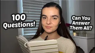 ASMR Quizzing You | Can You Answer These 100 General Knowledge Trivia Questions?