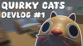 Lancement d'un nouveau projet (QUIRKY CATS - JOURNAL DE BORD / DEVLOG #01)