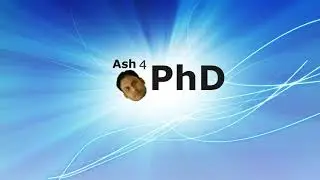 Ash for PhD