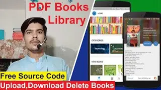 PDF Books Library + Admin Panel and User Dashboard with Free Source Code | eBooks Library System