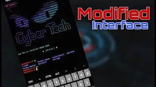 How to modify your termux interface like a hollywood Hacker