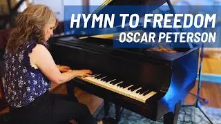 Hymn To Freedom by Oscar Peterson | Pamela York Solo Jazz Piano