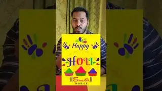 Happy Holi to All Swastik Family And learn_with_sandeep Family...