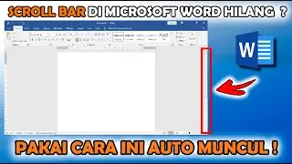 How to Show Missing Scroll Bars in Microsoft Word