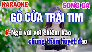Karaoke Gõ Cửa Trái Tim Song Ca Nhạc Sống | Karaoke Công Trình