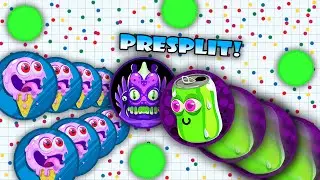 AGAR.IO // SPLIT-RUNNING // EPIC TEAM DESTRUCTION // INSANE PRE-SPLIT!!!