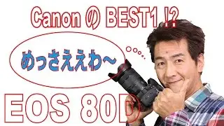 Canon EOS 80Dの3ヶ月後のレビュー