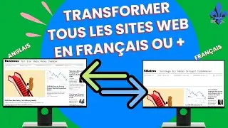 How to TRANSLATE any WEBSITE into FRENCH