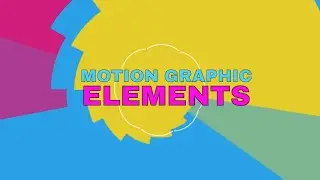 Motion graphics Elements [ After Effects ] 