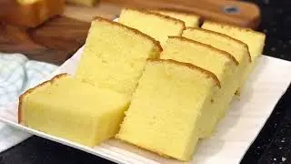 Butter Cake  Kek Mentega 牛油蛋糕~糖油搅拌法