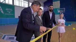 Как прошло открытие нового зала Академии «Астаны»