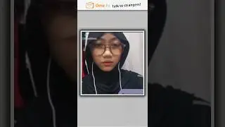 Reaksi cewe hijab berkacamata | OMETV REACTION 