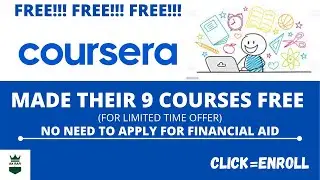 How to Get Coursera Courses with Certificate for Free | Coursera Courses For Free| Bangla Tutorial