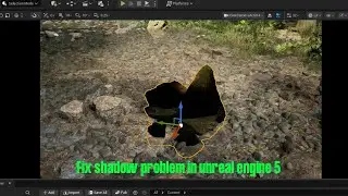 How to fix Asset shadow problem in unreal engine 5 |  Unreal Engine 5 Tutorial