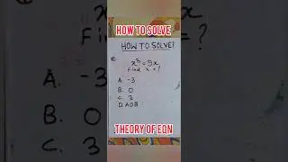 theory of equation , how to solve 🤔  the#maths #problem