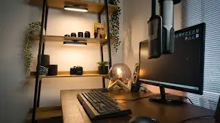 My Relaxing Minimalist Desk Setup (2021)