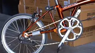 781 Brompton Flame Lacquer - Project Series EP01 - Joseph Kuosac Headset and Handlebar