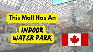 WEST EDMONTON MALL Walking Tour 2024 | This Mall has an Indoor Water Park and a Wrecked Ship!
