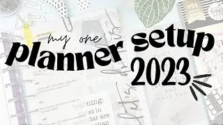 Setting Up My Planner for 2023