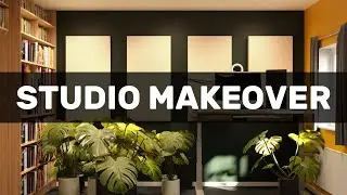 I REMODELLED MY STUDIO (not in Blender)