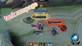 mlbb jonson tank rampage #mlbb #tanklover