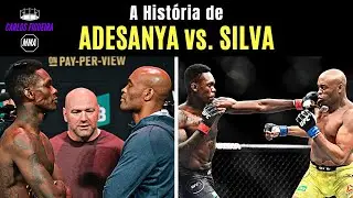 A História de Israel Adesanya x Anderson Silva