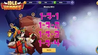 IDLE HEROES - CAMPAIGN STAGES 1-7-1 TO 1-7-4