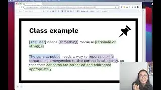 UX - Writing a Problem Statement