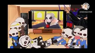 sans aus react to killer vs storyshift chara