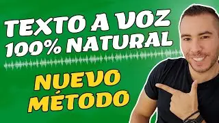 ✔️Cómo pasar de texto a voz natural y realista (Nuevo Método 2024)
